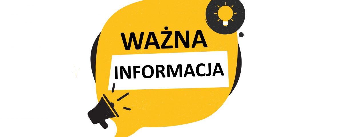 Ważna informacja