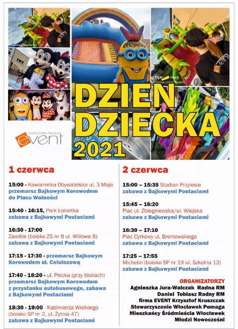 Plakat Dzień Dziecka
